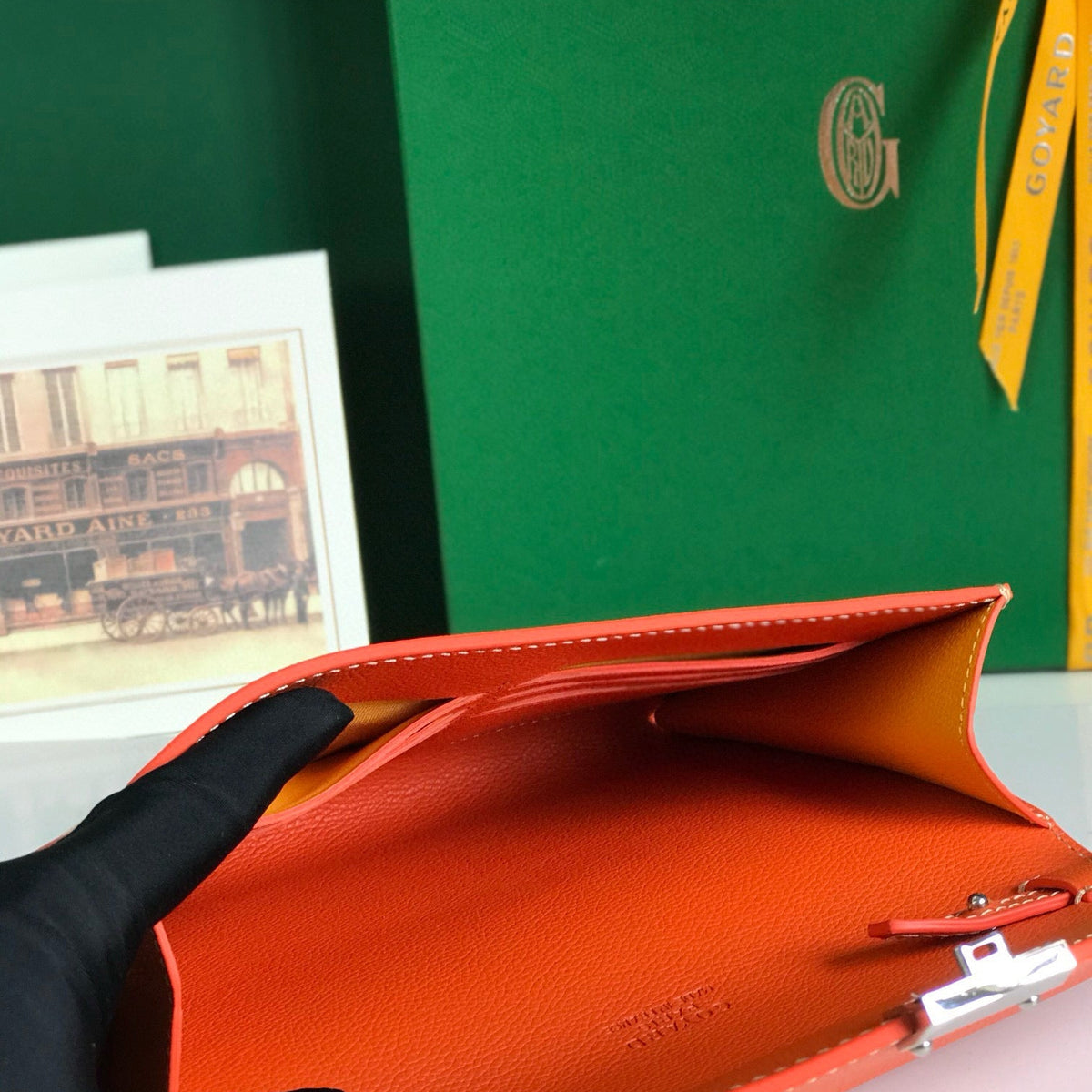 Wallets- Goya Chypre Wallet Pouch Compact Luxury Card Wallet