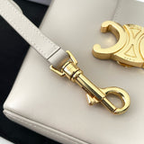 Front view of Celine Mini Bucket Louise Bag premium cel mini bucket louise bag