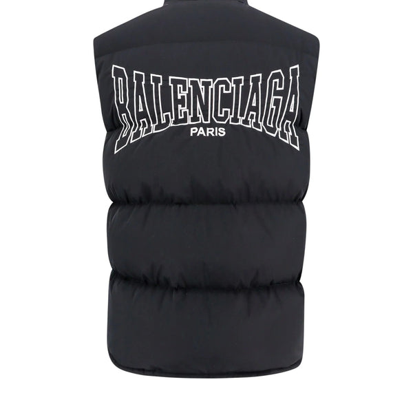 Balenciaga premium outerwear detail and craftsmanship close-up