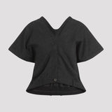 Balenciaga premium t-shirts & tops detail and craftsmanship close-up