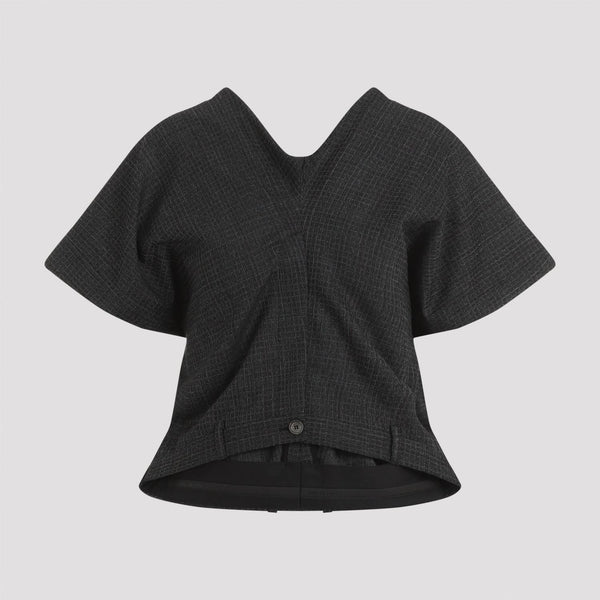 Balenciaga premium t-shirts & tops detail and craftsmanship close-up