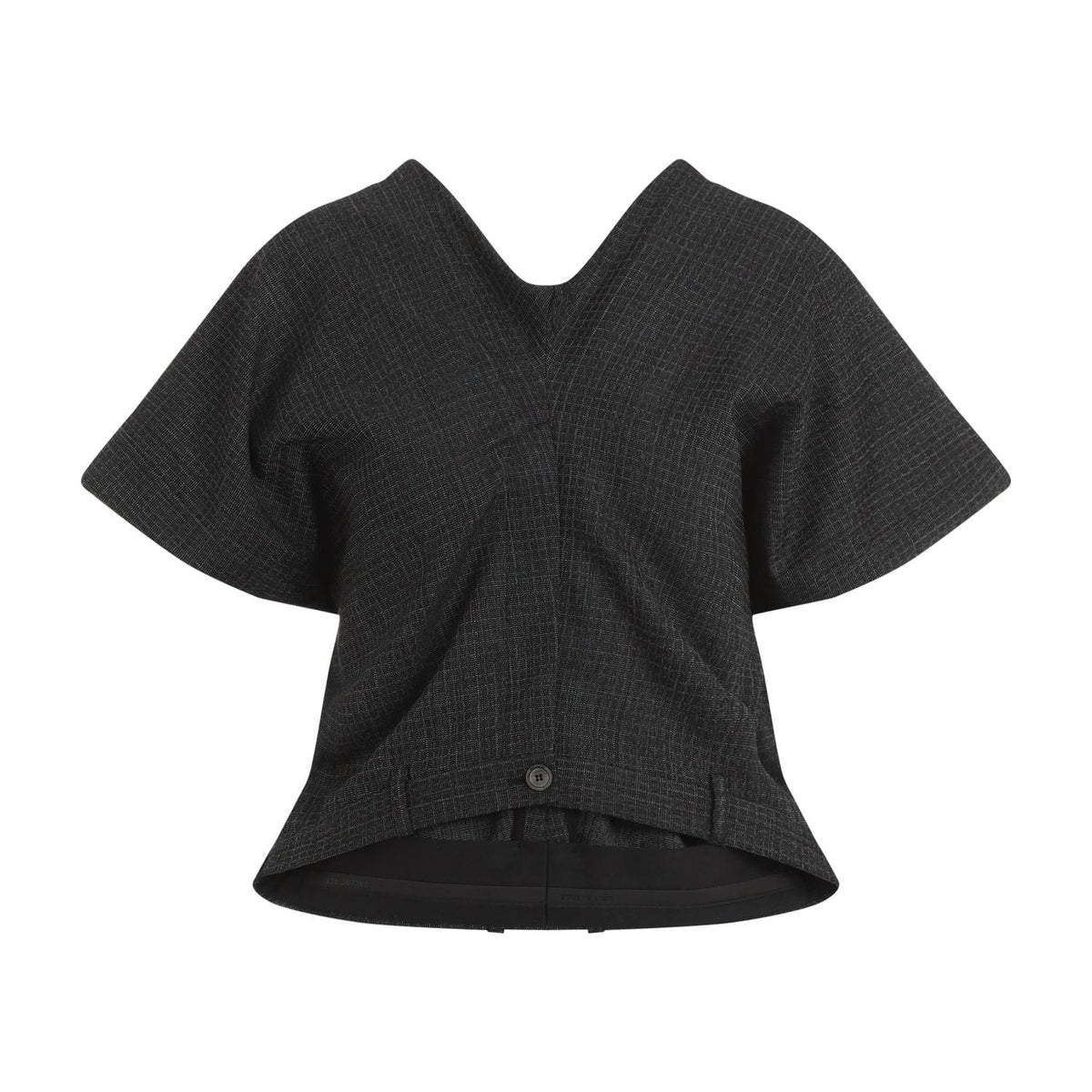 Balenciaga T-Shirts? BALENCIAGA Tailored Pants Top for Women - FW24 Collection Casual Everyday Designer Tee