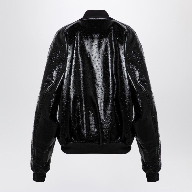 Balenciaga premium outerwear detail and craftsmanship close-up