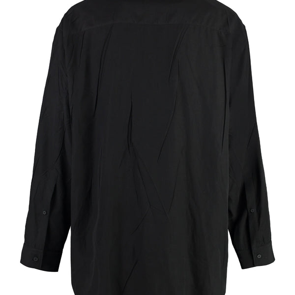 Balenciaga premium shirts detail and craftsmanship close-up