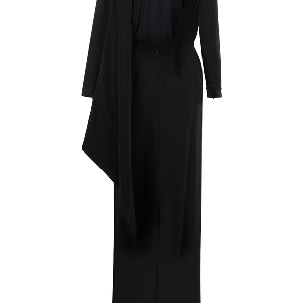 Balenciaga premium dresses detail and craftsmanship close-up