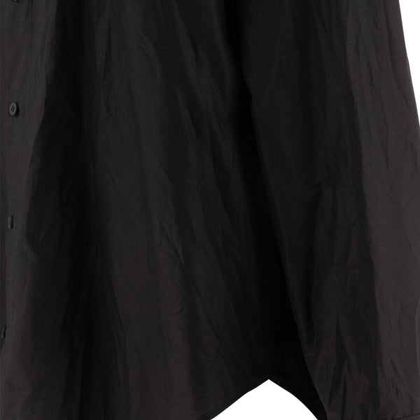 Close-up of Balenciaga dresses hardware and fine stitching