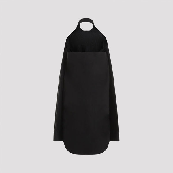 Close-up of Balenciaga dresses hardware and fine stitching