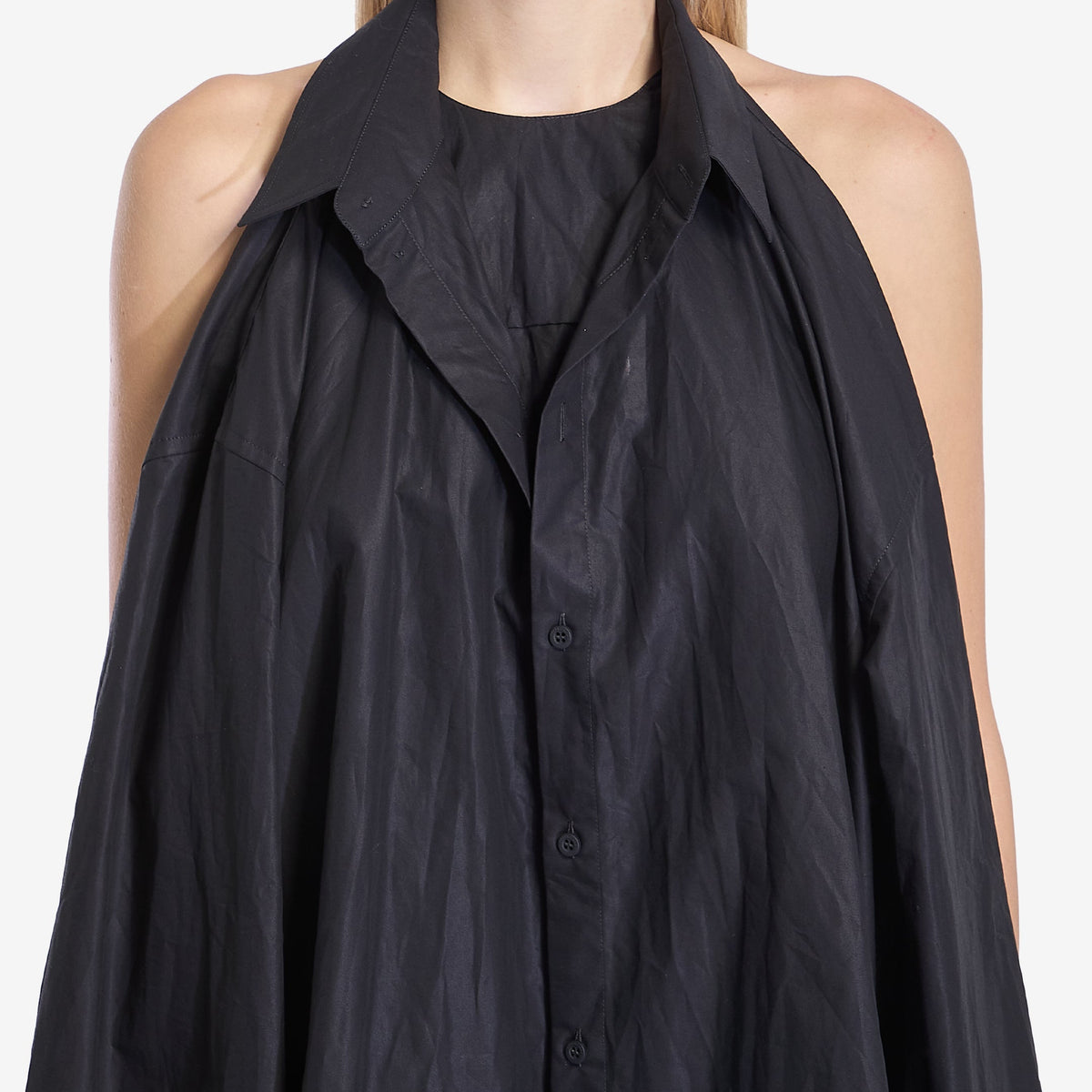 Balenciaga Tops? BALENCIAGA Suspended Mini Shirt Dress Premium Designer Casual Top