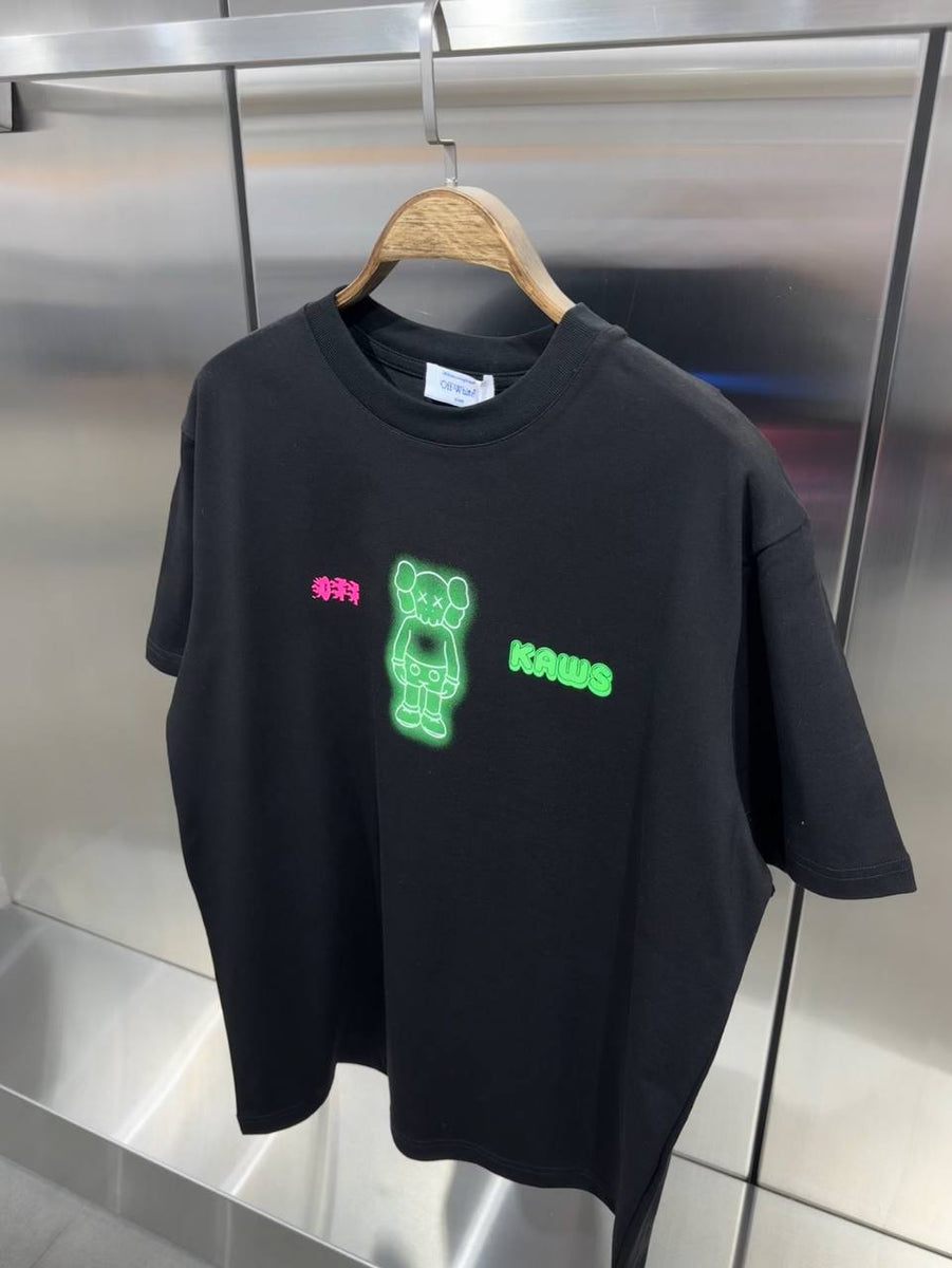 T-Shirts- Off W x Kaws T-shirt Nd Casual Everyday Designer Tee