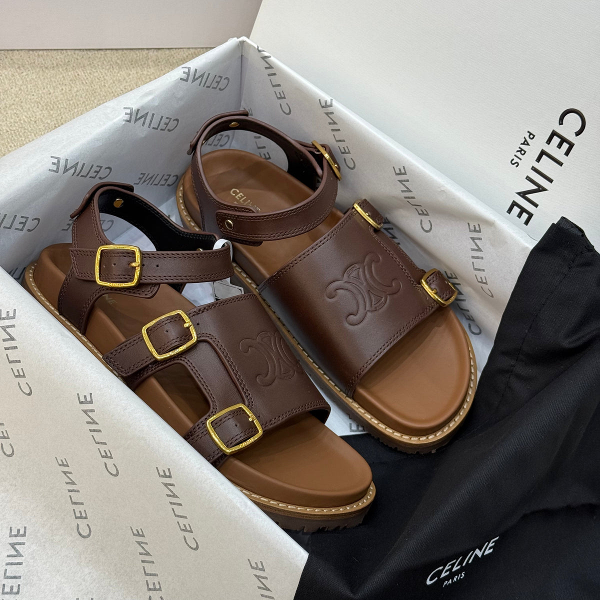 Shoes- Cel Sandals Comfortable Everyday Designer Shoes