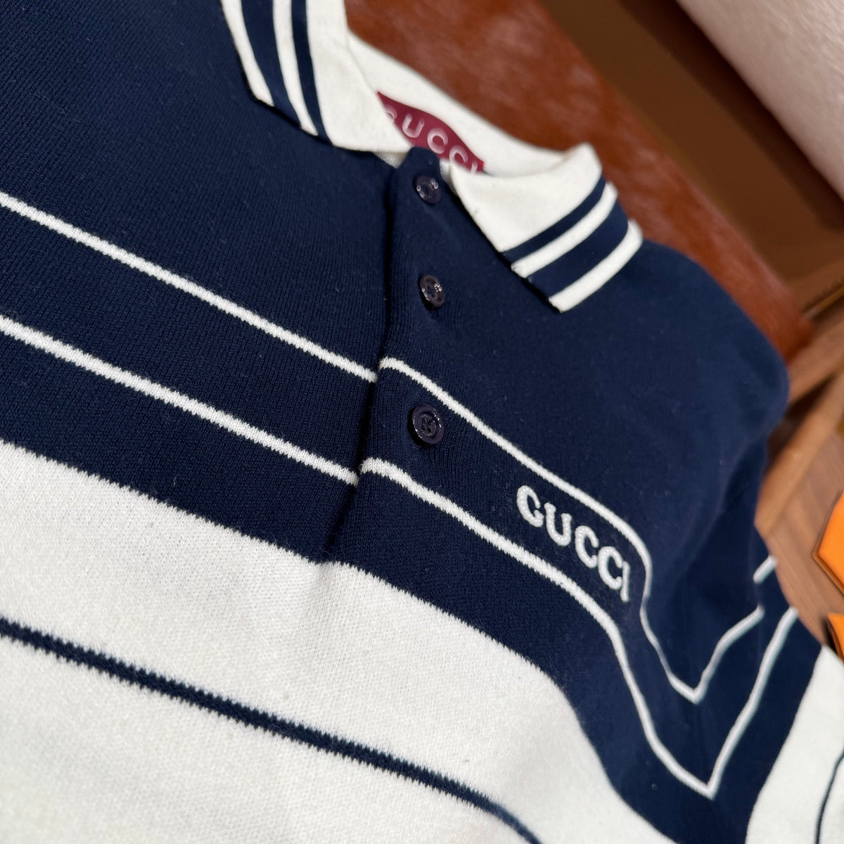 Gucci Polo Shirts- Gucci Polo Shirt Classic Designer Cotton Polo Shirt