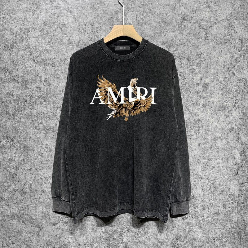 Amiri designer hoodie full view