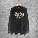 Amiri designer hoodie full view