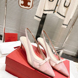 Valentino Garavani luxury shoes detail shot