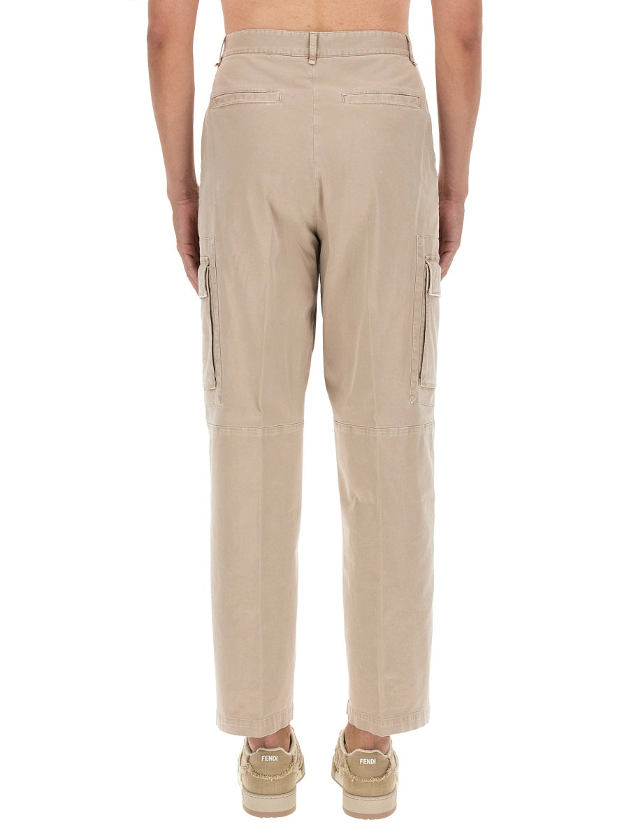 Fendi premium pants detail and craftsmanship close-up