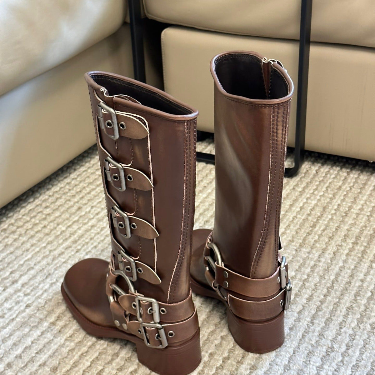 Shoes? Miu M Boots Luxury Lifestyle Designer Footwear