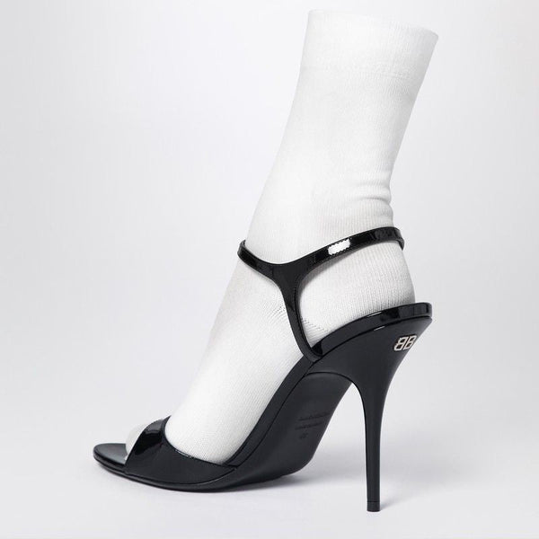 Balenciaga premium pumps detail and craftsmanship close-up