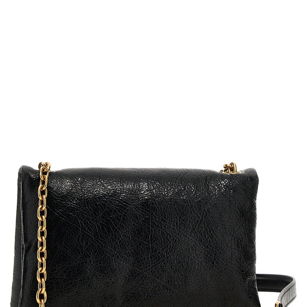 Balenciaga premium cross body bags detail and craftsmanship close-up