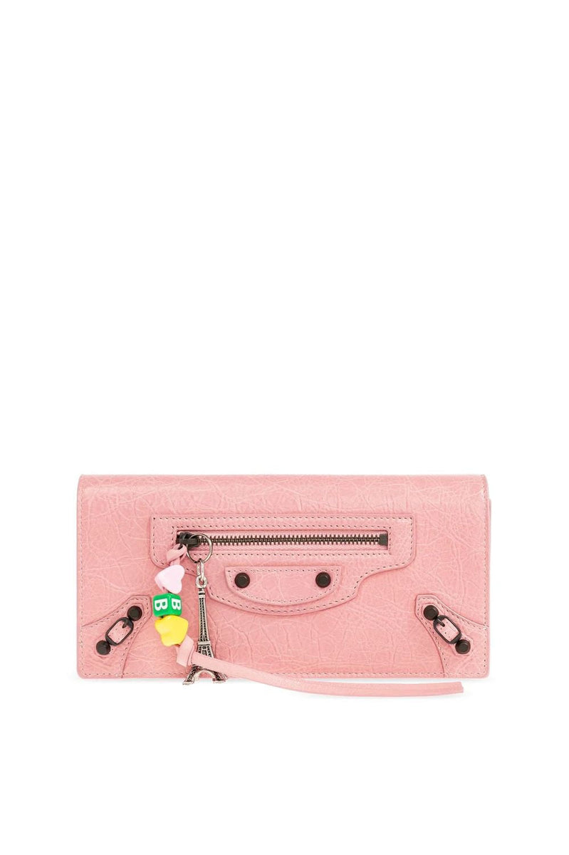 Balenciaga small leather goods luxury designer piece front view