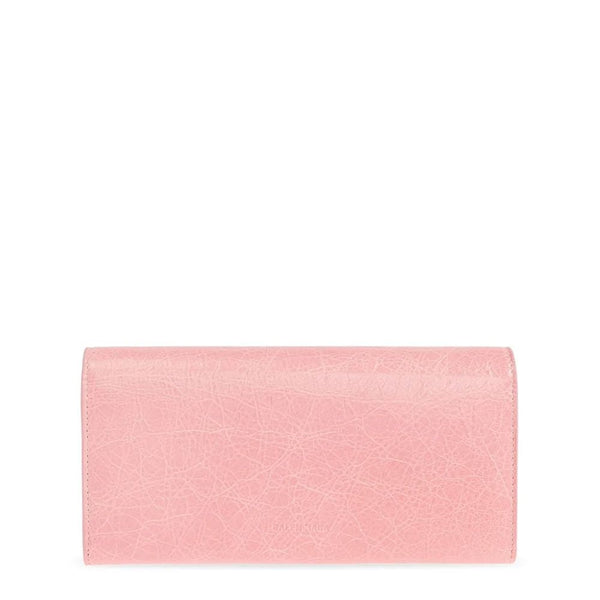 Balenciaga premium small leather goods detail and craftsmanship close-up