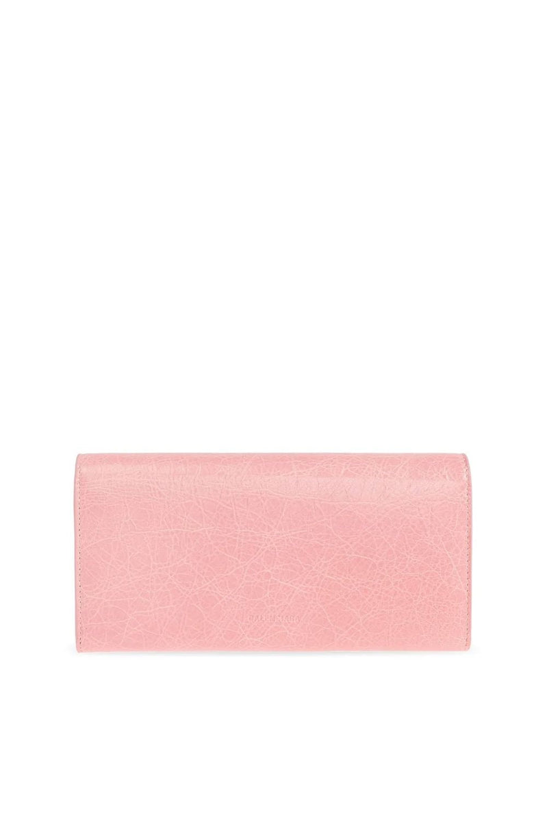 Balenciaga Wallets? BALENCIAGA Medium Long Wallet for Women Elegant Everyday Leather Wallet
