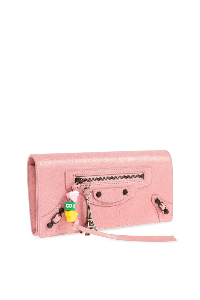 Balenciaga small leather goods side profile designer luxury fashion