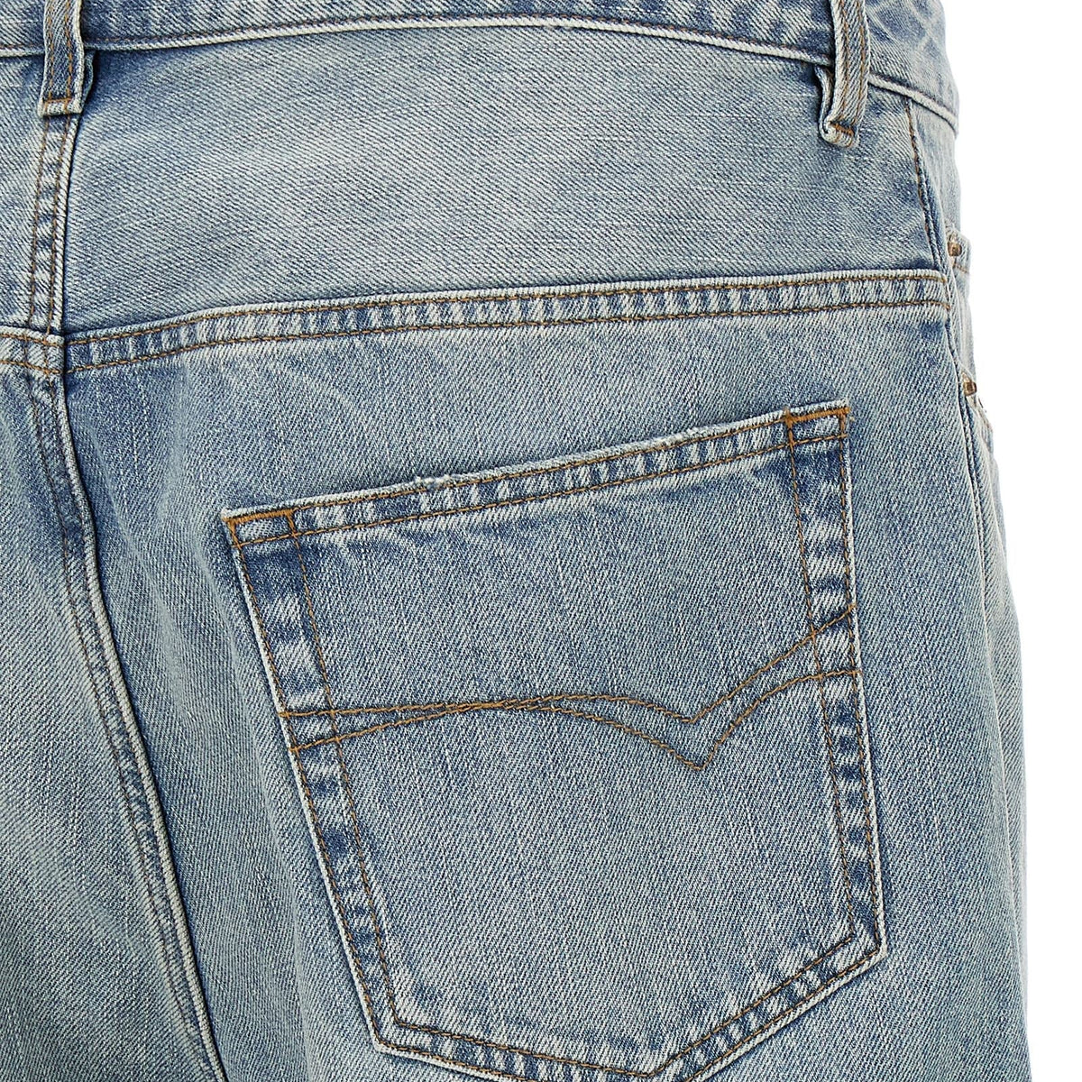 Balenciaga Jeans? Balenciaga Men Stonewashed Jeans Classic Everyday Designer Jeans