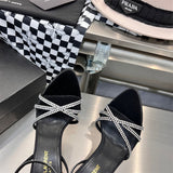 Saint Laurent shoes front view designer style