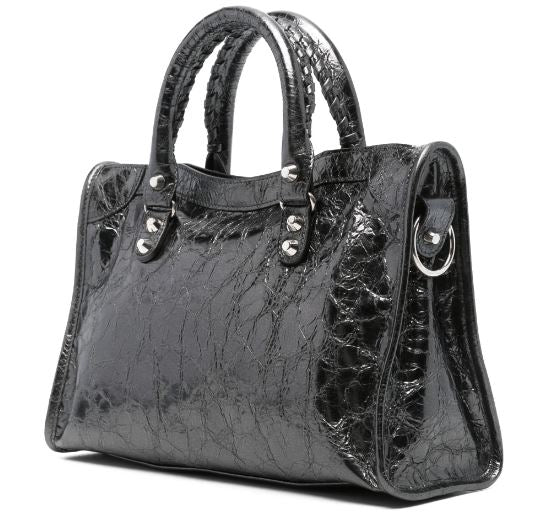 Balenciaga premium handbags detail and craftsmanship close-up