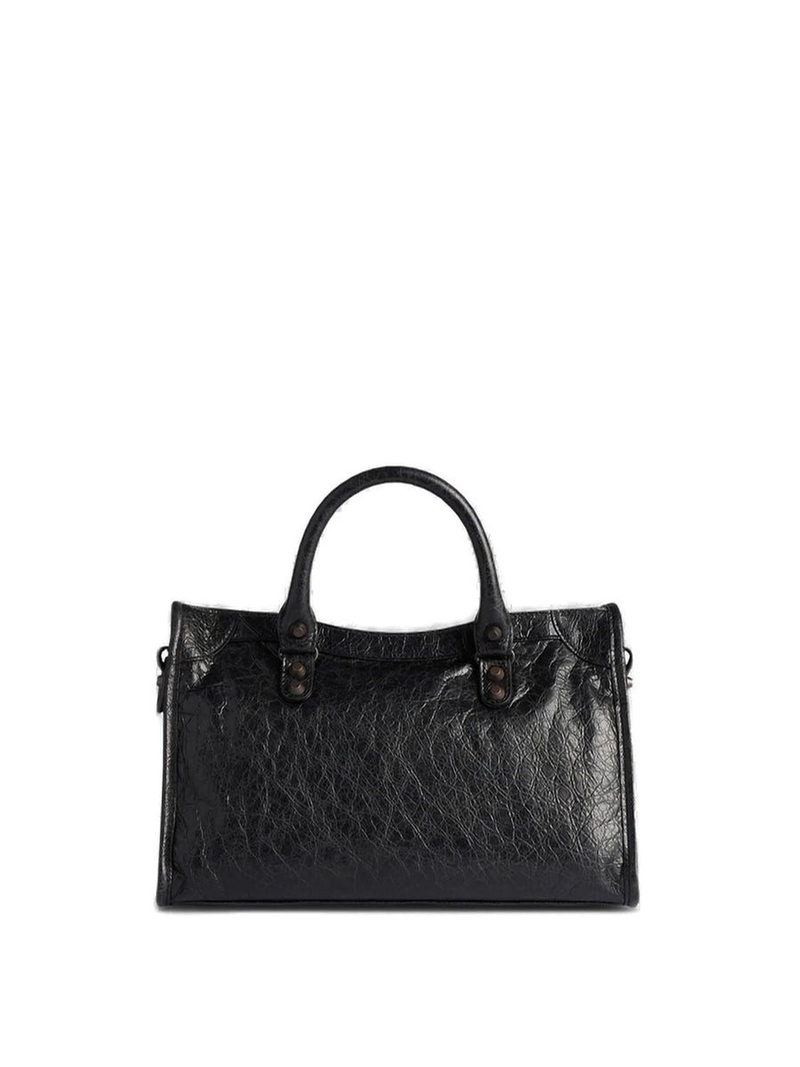 Balenciaga premium pouches detail and craftsmanship close-up