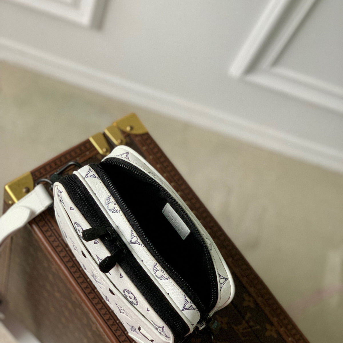 Louis Vuitton Wallets- Louis Vuitton Lou Alpha Wearable Wallet Premium Leather Designer Wallet