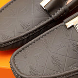 Hermes shoes Style 041 - side profile detail (alternate angle)