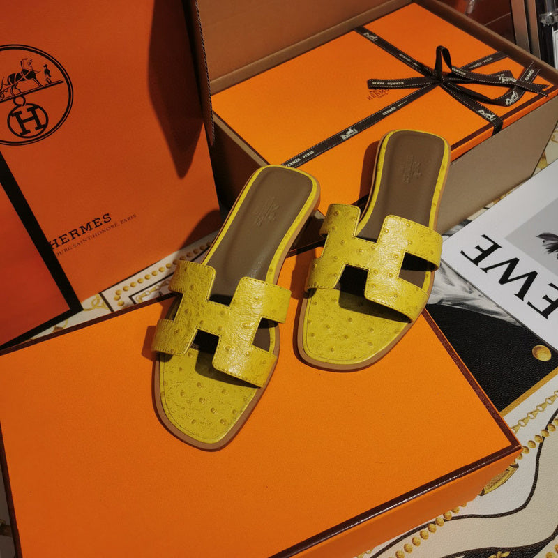 Hermès Burgundy Platform Sandals - Lifestyle Styling Shot