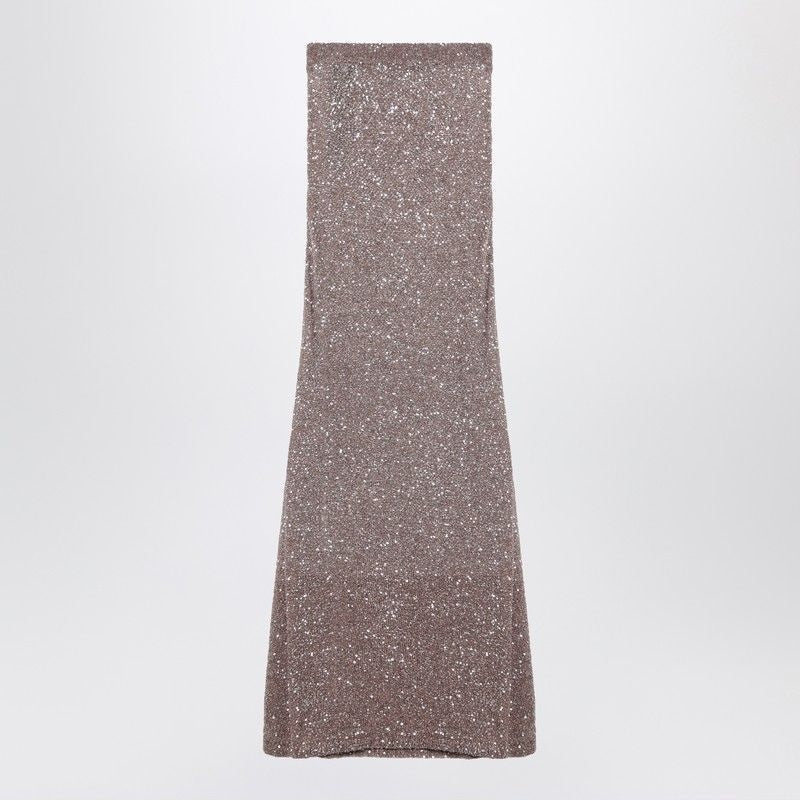 Balenciaga Skirts? BALENCIAGA Maxi Skirt with Sequins Elegant Designer Casual Skirt