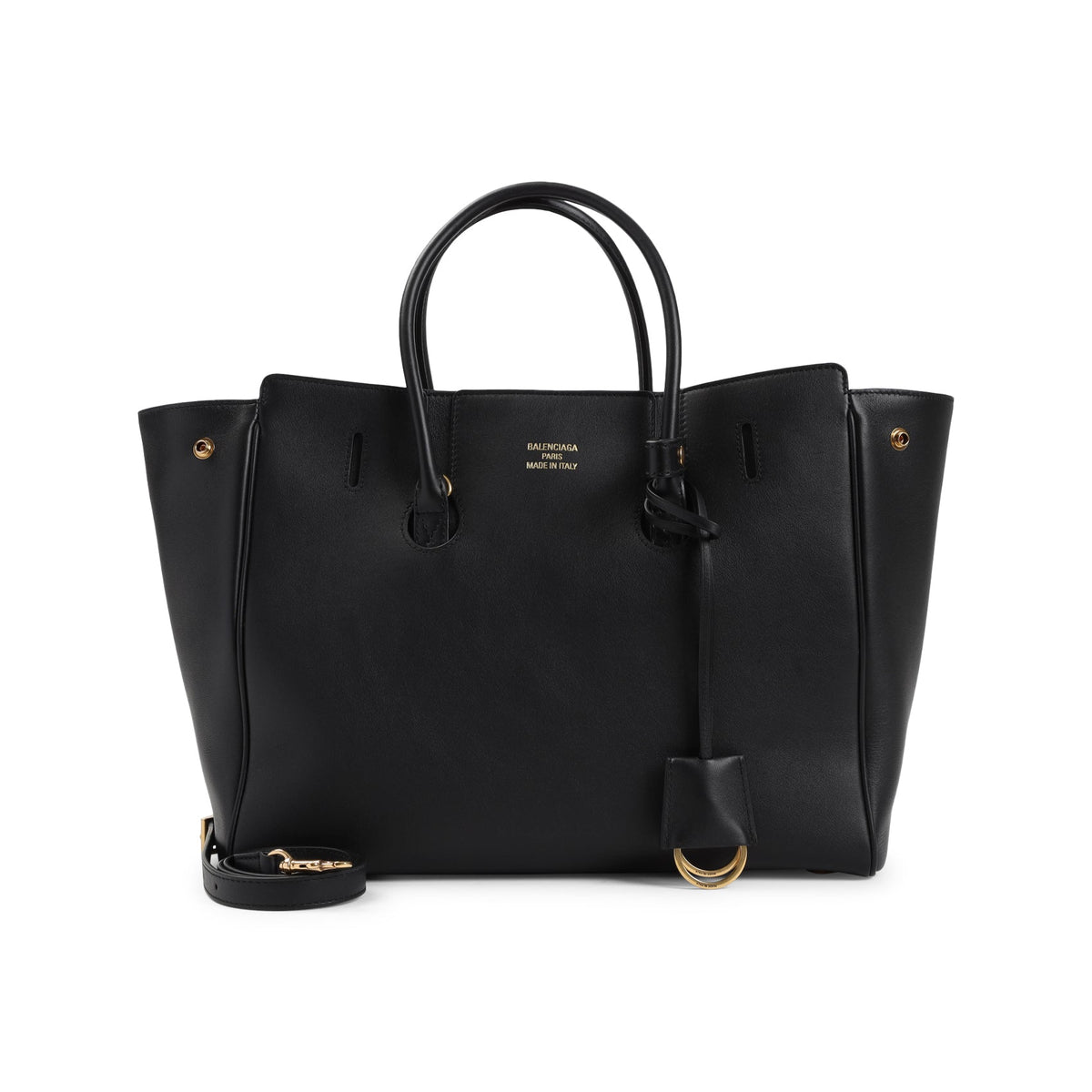 Balenciaga shopping bags luxury designer piece front view