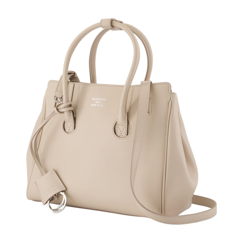Balenciaga premium pouches detail and craftsmanship close-up