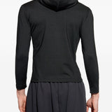 Close-up of Balenciaga jerseys & knitwear hardware and fine stitching