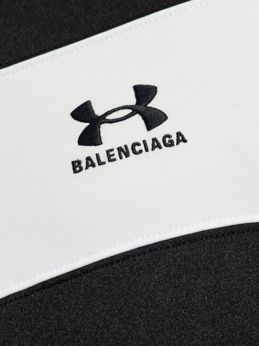 Balenciaga Hoodies? BALENCIAGA Unisex Stretch Polyester Collaboration Sweatshirt - SS25 Premium Designer Casual Hoodie