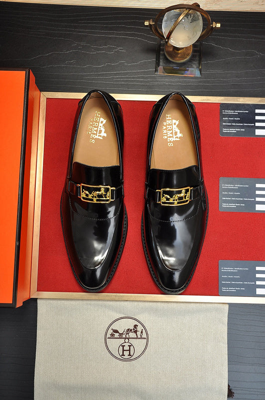 Hermes shoes Style 073 - angled studio shot