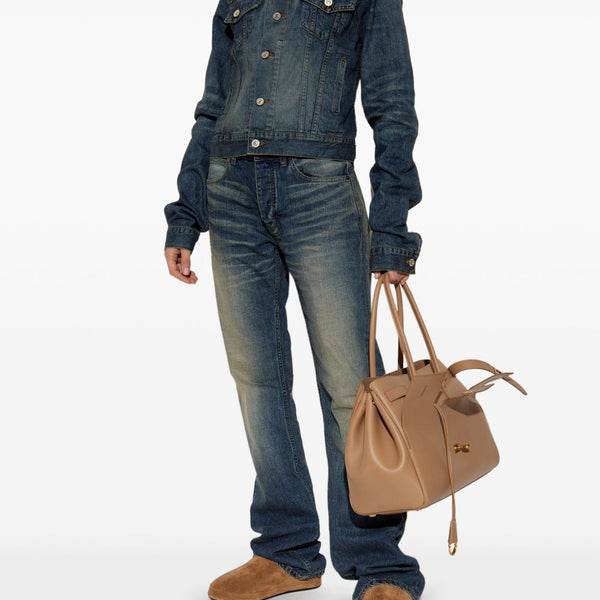 Balenciaga outerwear side profile designer luxury fashion