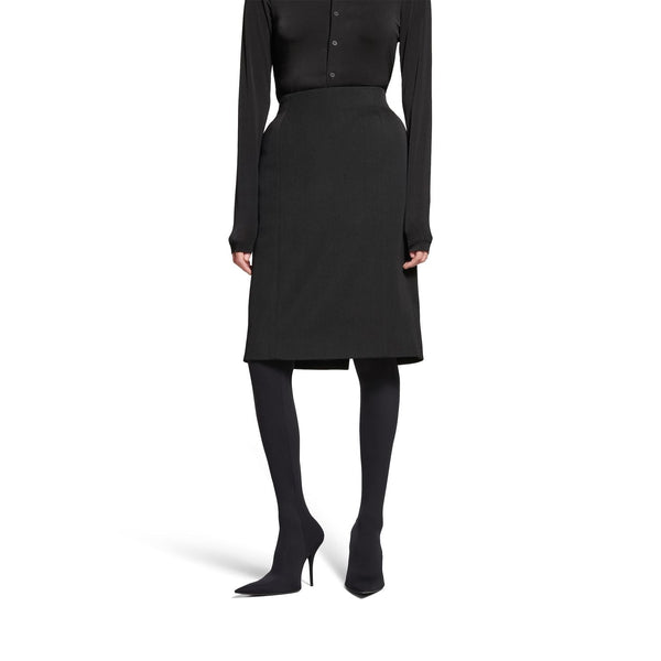 Balenciaga skirts side profile designer luxury fashion