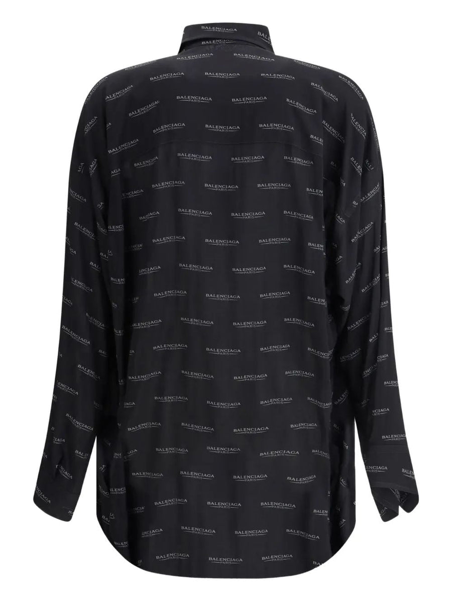 Balenciaga premium shirts detail and craftsmanship close-up