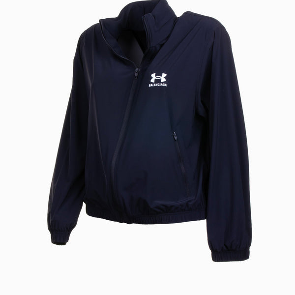 Balenciaga outerwear side profile designer luxury fashion