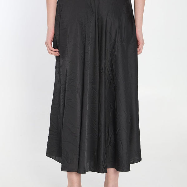 Close-up of Balenciaga skirts hardware and fine stitching
