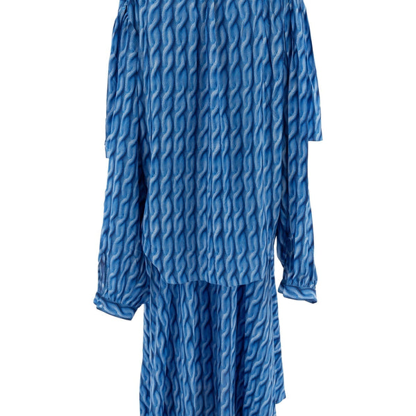 Balenciaga premium dresses detail and craftsmanship close-up