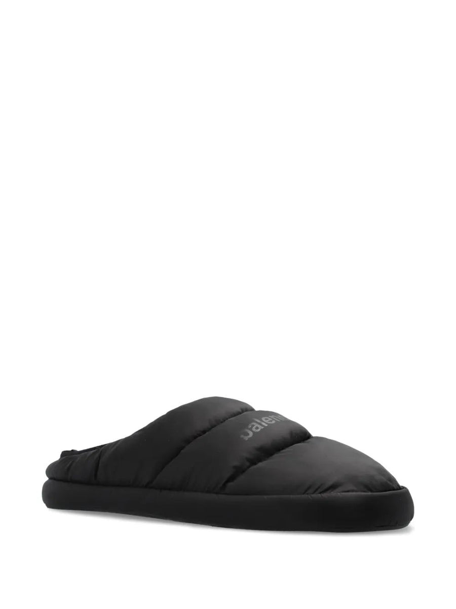 Balenciaga Shoes? BALENCIAGA Men's Polyamide and Fleece Alaska Slipper Comfortable Everyday Designer Shoes