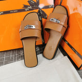 Hermès Black Block Heel Sandals - Detail Shot of Craftsmanship