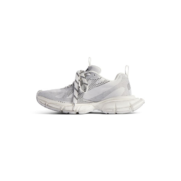 Close-up of Balenciaga sneakers hardware and fine stitching