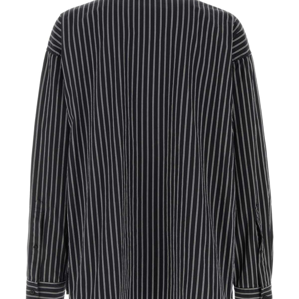 Balenciaga Tops- BALENCIAGA Embroidered Poplin Oversize Shirt Premium Designer Casual Top