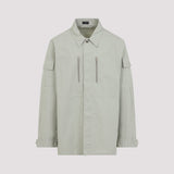 Balenciaga outerwear side profile designer luxury fashion